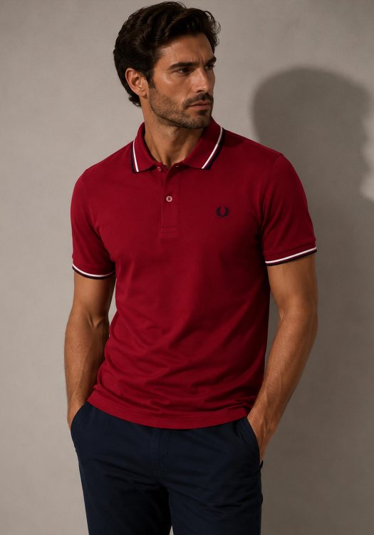 Fred Perry Μπλούζα Polo - M3600 401 Red