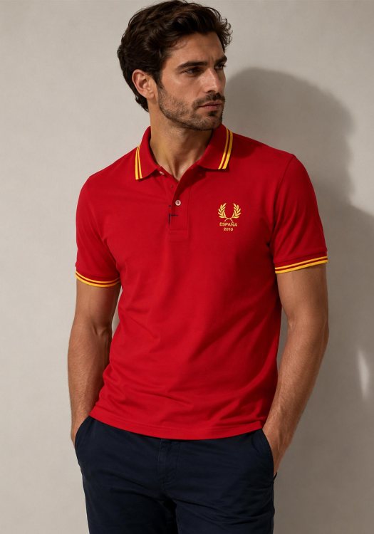 Fred Perry Μπλούζα Polo - M5310 943 Red