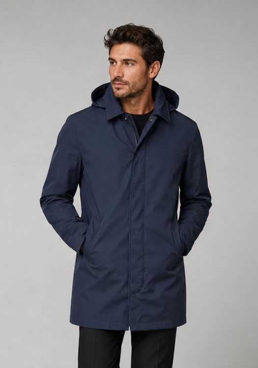 Geox Καπαρντίνα Jacopo - M6520U T3336 F1624 Sky Captain