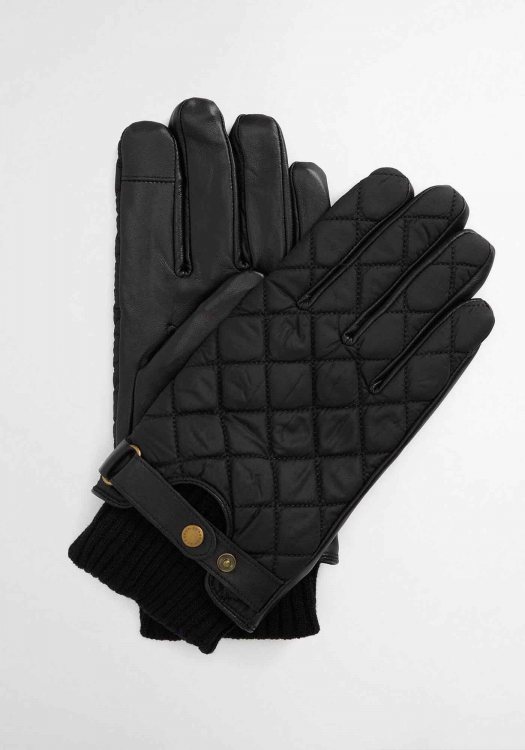Barbour Γάντια Singsby - MGL0135 BK11 Black