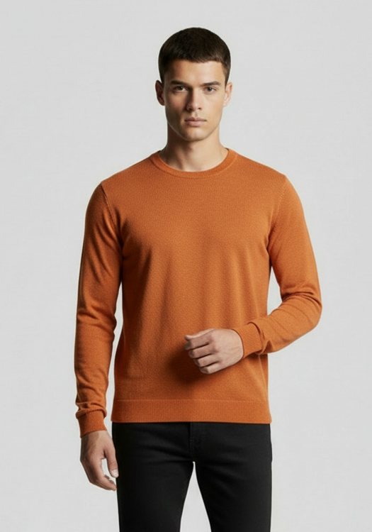 Hamaki Ho Πλεκτή Μπλούζα της σειράς Girccollo - MI3155H COC Orange