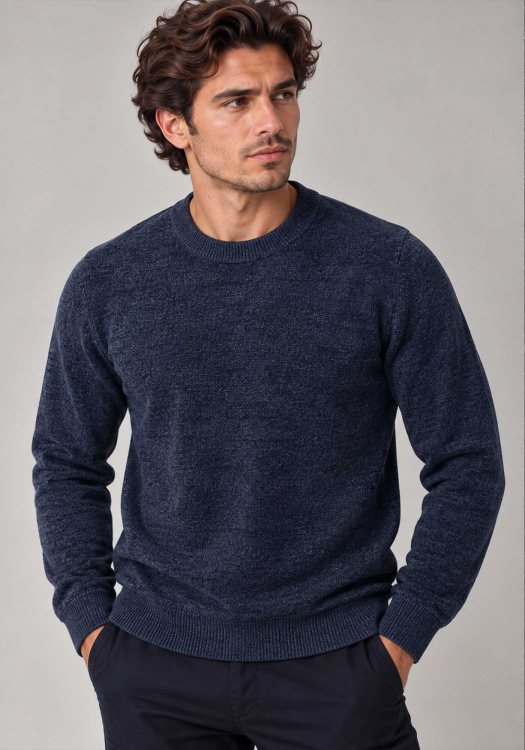 Hamaki-Ho Pullover Girocollo - MI3253H BY Dark Blue