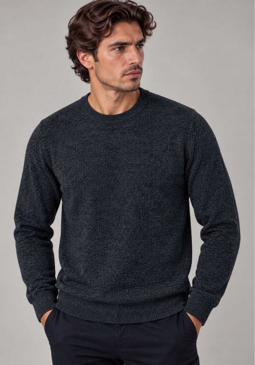 Hamaki-Ho Pullover Girocollo - MI3253H NE Black