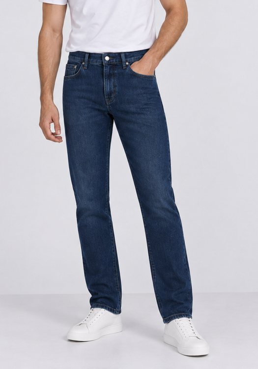 Trussardi Jeans Denim Παντελόνι 380 Icon - MJ380D65 024 U671 Blue Denim