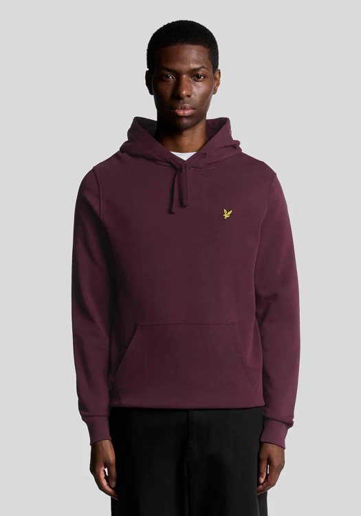 Lyle & Scott Hoodie της σειράς Sweat - ML416VOG Z562 Burgundy