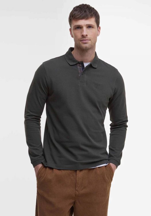 Barbour Polo Μπλούζα της σειράς Essential - MML0705 GN91 Forest