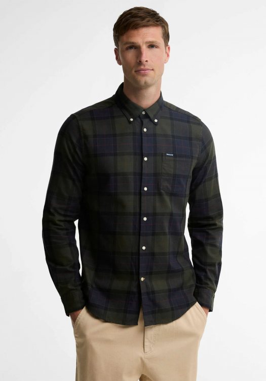 Barbour Πουκάμισο Fortrose  - MSH4991 TN43 Shadow Classic Tartan