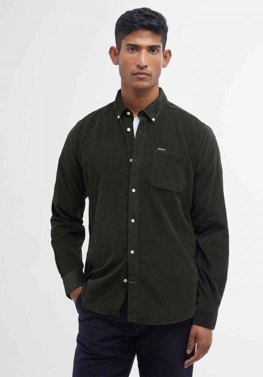 Barbour Κοτλέ Πουκάμισο Ramsey - MSH5001 GN91 Forest