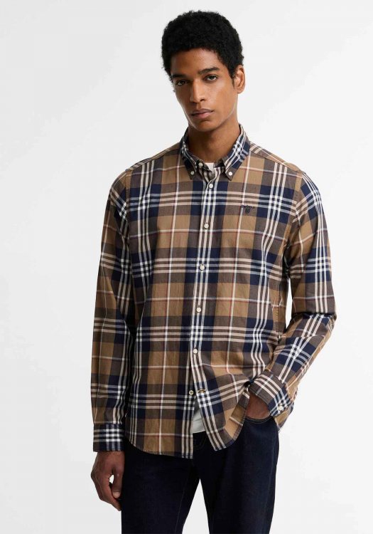 Barbour Πουκάμισο Edgar - MSH5355 ST51 Stone