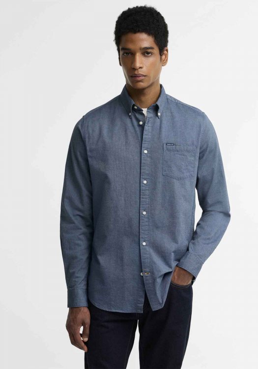 Barbour Πουκάμισο Fortrose  - MSH5527 BU75 Tarn Blue