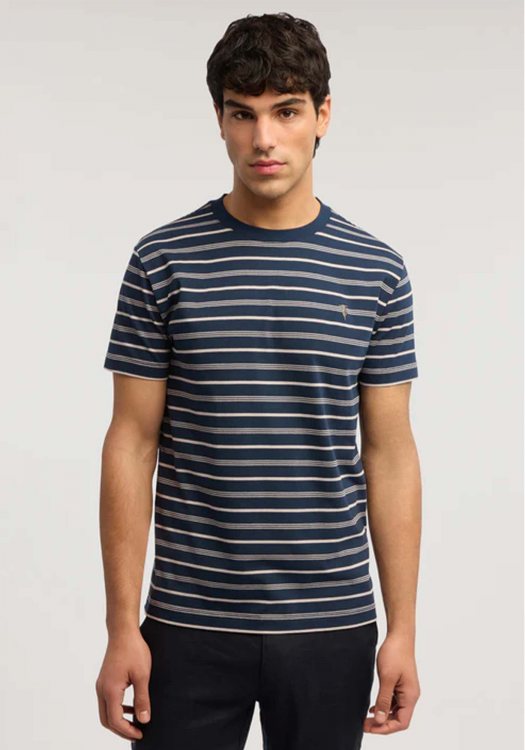 Trussardi Jeans Μπλούζα Stripe - MTS08J00 0JA Navy