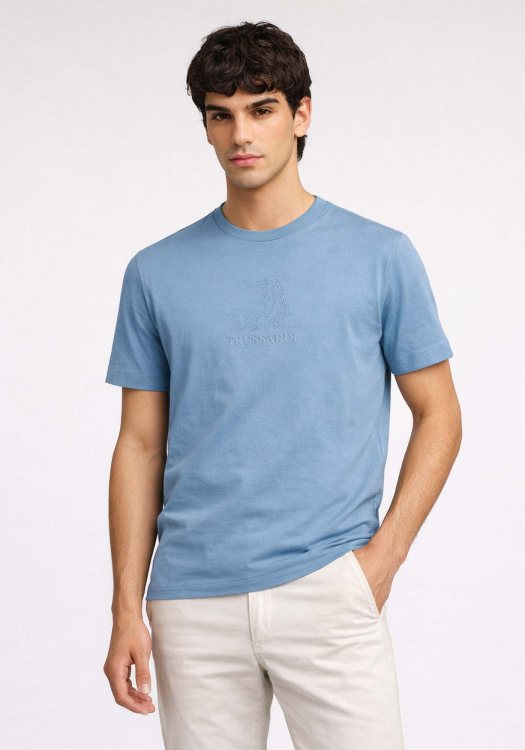 Trussardi Jeans Μπλούζα Gentle - MTS11J02 024 Dark Sky