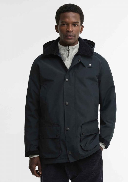 Barbour Κερωμένο Jacket Ashby - MWB1001 NY51 Classic Navy
