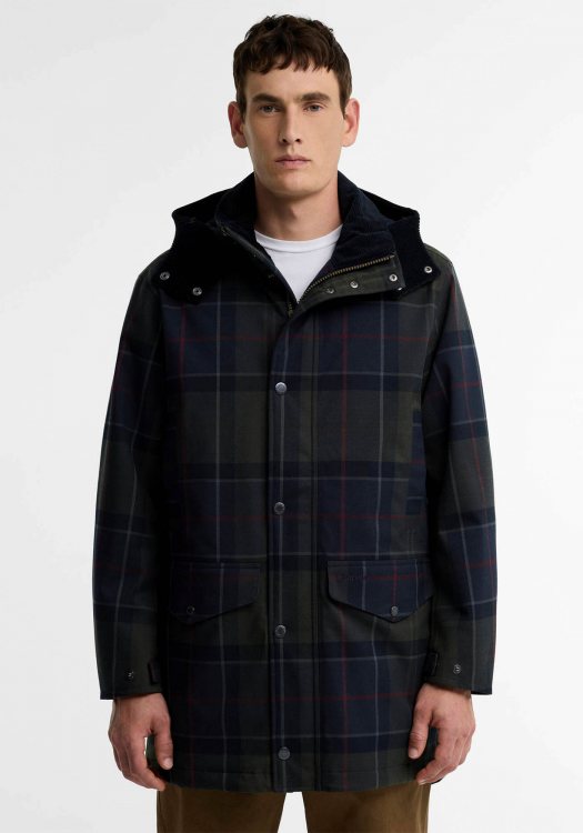 Barbour Αδιάβροχο Jacket Lonnen - MWB1168 NY91 Shadow Classic Tartan