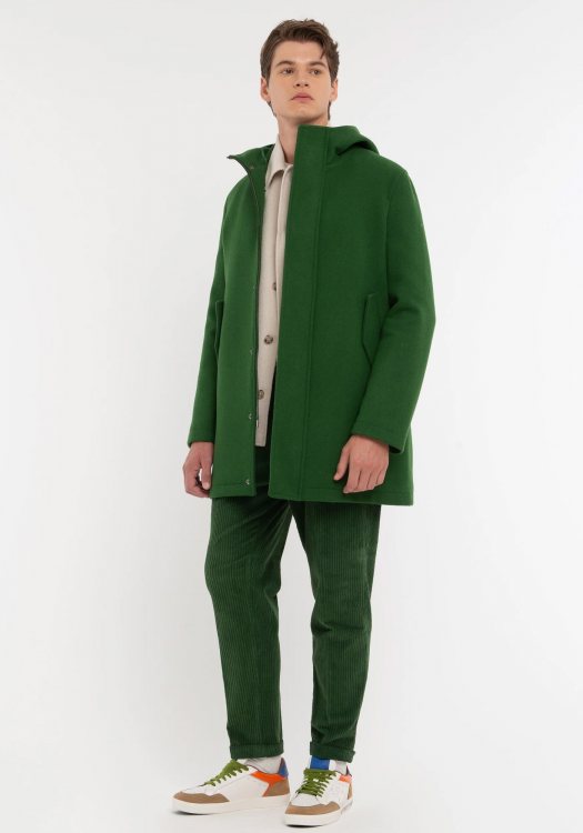 Manuel Ritz Παλτό της σειράς Parka - 3932H8317FC 253738 36 Green