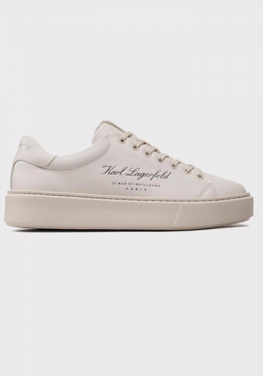 Karl Lagerfeld Sneakers της σειράς Maxi Cup - KL52223 0T1 Off White