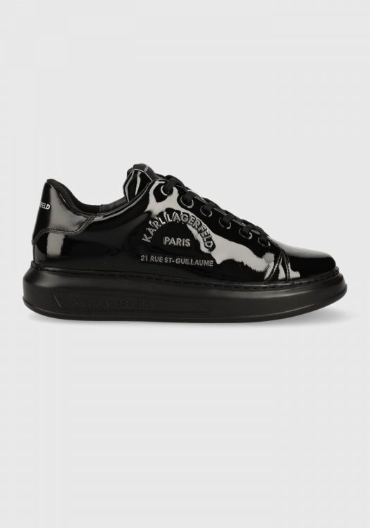 Karl Lagerfeld Sneakers της σειράς Metal Maison - KL52539S 1BP Black Patent