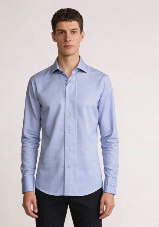 Guy Laroche Πουκάμισο της σειράς Micro - GLDS18719 CL 2 Ciel