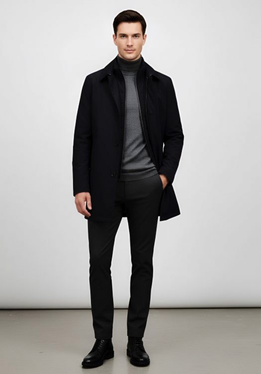 Milestone Μπουφάν της σειράς MS Manhattan - 510437 60560 99 Black