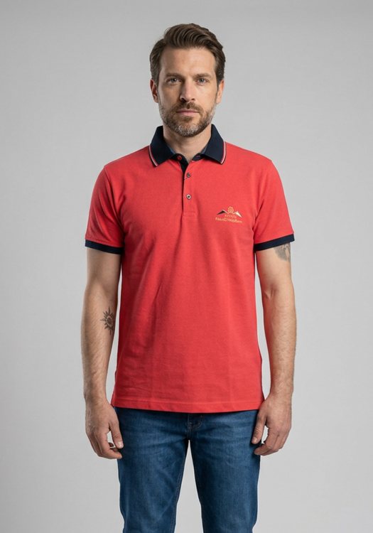 Monte Napoleone Polo Piqué - 2750 5365 Watermelon