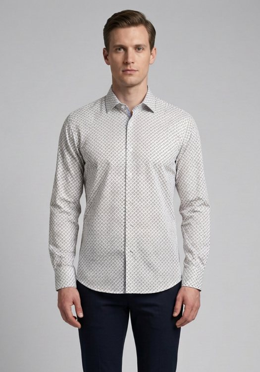 Monte Napoleone Πουκάμισο Rex - 261 32 3265 3169 1