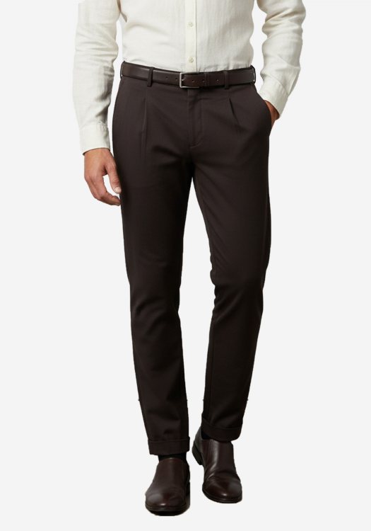 Monte Napoleone Παντελόνι της σειράς Chino - 252 62 3650 6204 9 Brown 