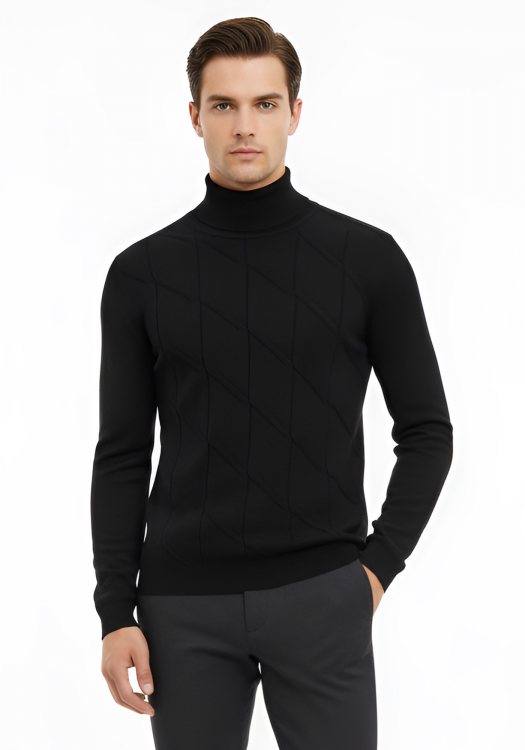 Monte Napoleone Ζιβάγκο της σειράς Maglia Dolcevita - 252 40 3045 4309 8 Black