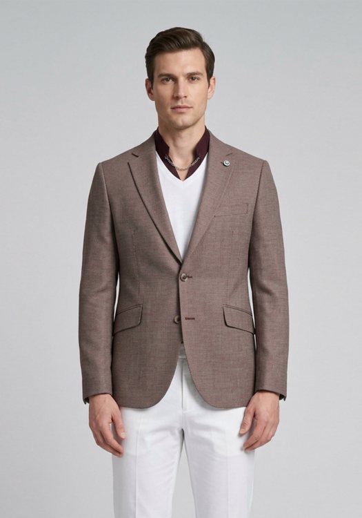 Monte Napoleone Σακάκι Giacca - 261 71 6520 7132 1 Brown