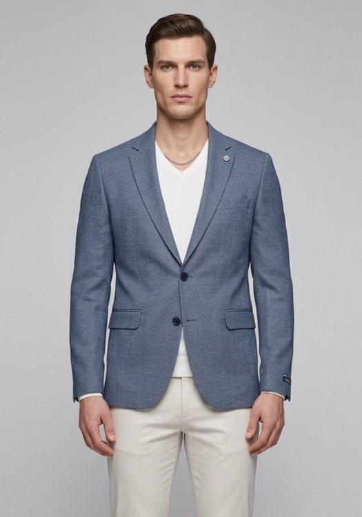 Monte Napoleone Σακάκι Giacca - 261 71 6520 7132 3 Blue