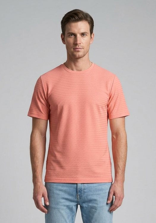 Nino Marini T Shirt Basic - 82152 00094 Orange