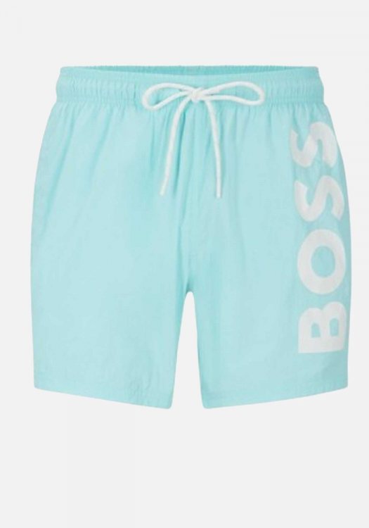 BOSS Ανδρικό Μαγιό της σειράς Octopus - 50469594 461 Light Blue