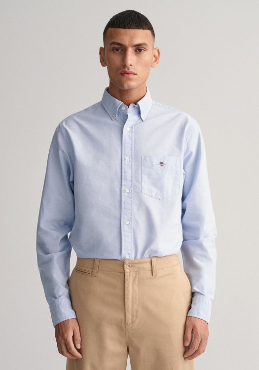 GANT Πουκάμισο της σειράς Oxford - 3000200 455 Light Blue