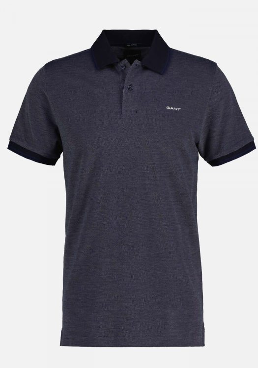 GANT Piqué Polo Μπλούζα της σειράς Oxford Pique - 2057029 423 Persian Blue