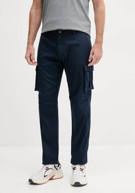 Aeronautica Militare Cargo Παντελόνι της σειράς Air Force - PA1658CT 08184 Navy