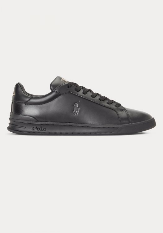 Polo Ralph Lauren Δερμάτινα Sneakers της σειράς Heritage Court II - 809845110 001 Black