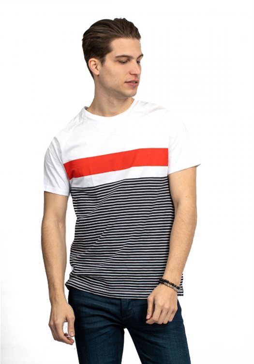 Ανδρικό Κοντομάνικο T-Shirt  Safi - White 10