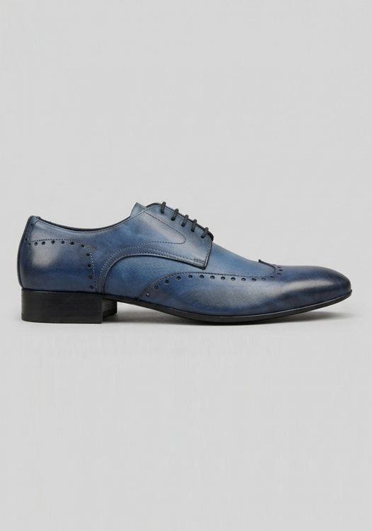 Perlamoda Παπούτσια Derby - 4289 Vitello Blu