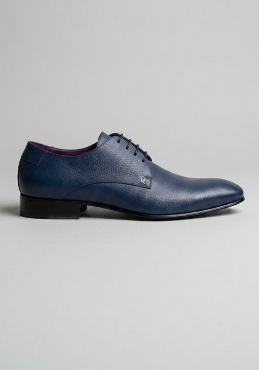 Perlamoda Δερμάτινα Παπούτσια Laser - I190 343 Deep Blue