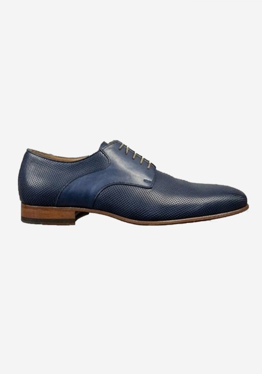 Perlamoda Δερμάτινα Παπούτσια Stampa - Ι190 343 Deep Blue