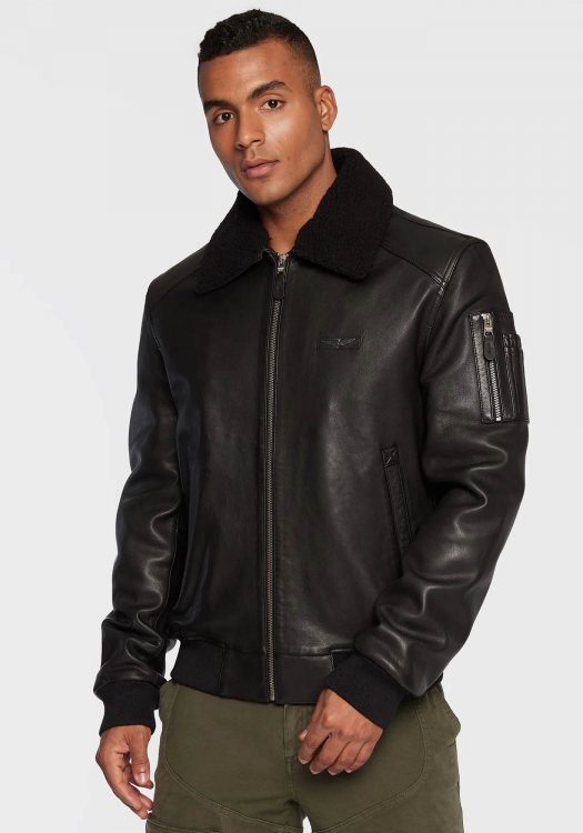 Trapper Leather Jacket | Silenzio