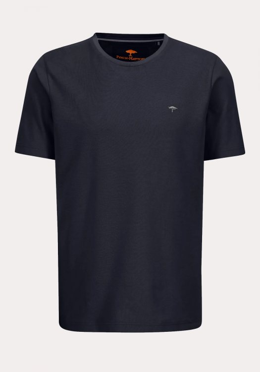 Fynch Hatton Μπλούζα της σειράς Pique - 1313 1707 685 Navy