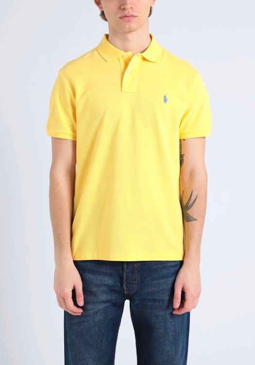 Polo Ralph Lauren Polo Μπλούζα της σειράς Stretch Mesh - 710536856 132 Yellow 