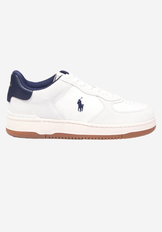 Polo Ralph Lauren Αθλητικά Sneakers της σειράς Masters Court - 809971482 001 Deckwash White/Navy