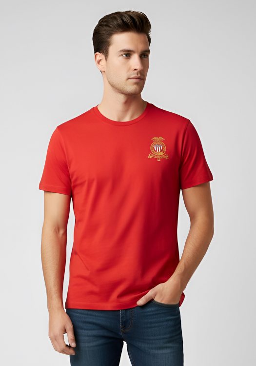 Polo Ralph Lauren Μπλούζα της σειράς Jersey - M16 STJES Rugby Red 