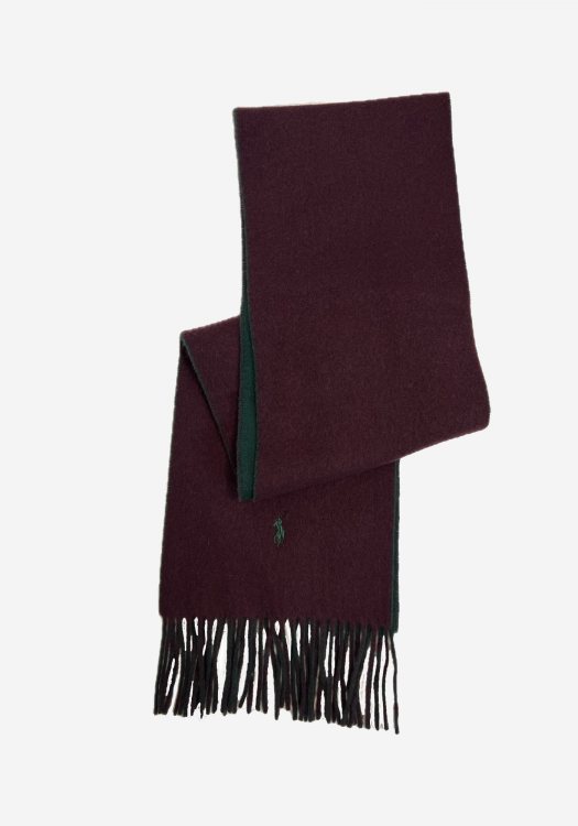 Polo Ralph Lauren Κασκόλ της σειράς Reversible - 449P02046 001 Wine