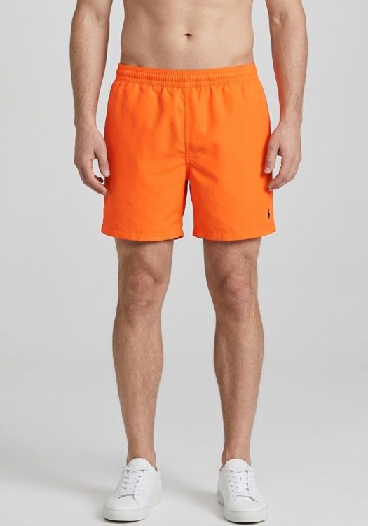 Polo Ralph Lauren Μαγιό Traveler Short -710590461 002 Rescue Orange