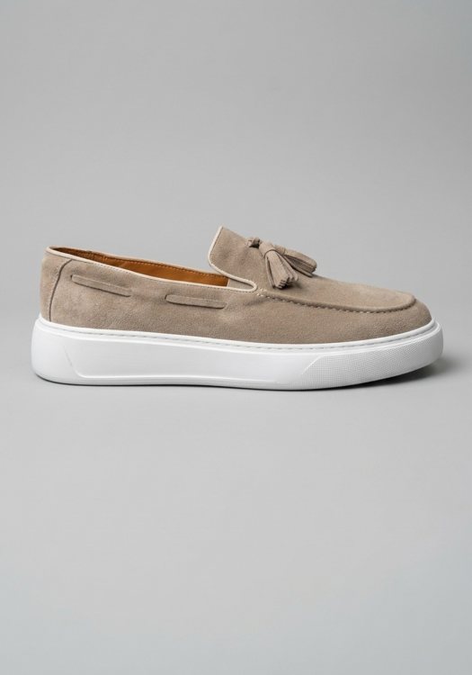 RIVIERA Shoes Suede Loafers - 2073Α Bez