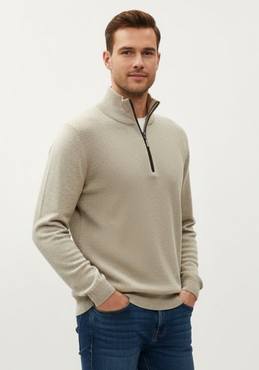 Redmond Πλεκτή μπλούζα της σειράς NOS - 623 212 Beige