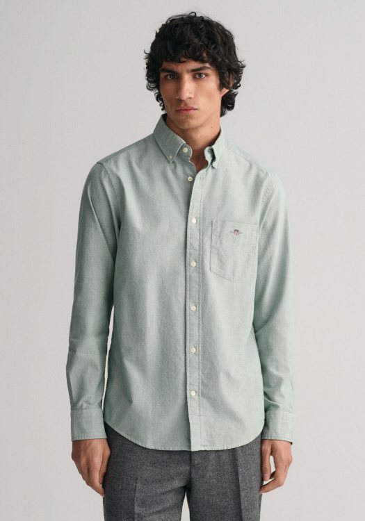 GANT Πουκάμισο της σειράς Oxford - 3000200 338 Forest Green