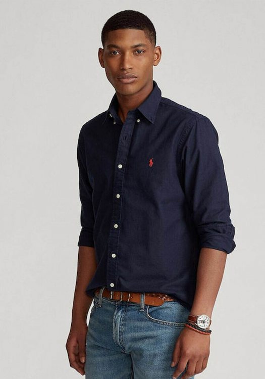 Polo Ralph Lauren Πουκάμισο της σειράς Core Replen - 710772290 002 Navy